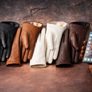Nappa Leather Touchscreen Gloves
