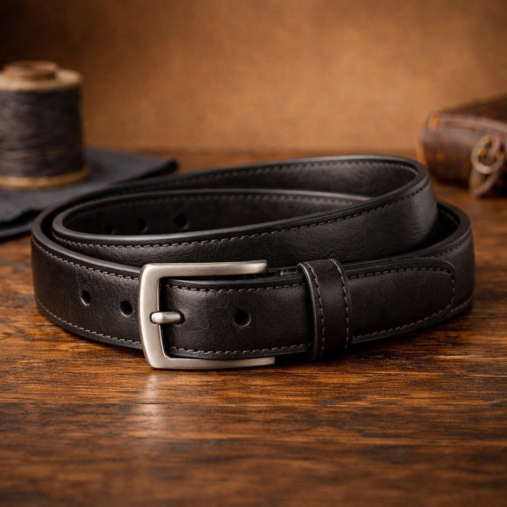 Heritage Full-Grain Leather Belt - Image 4