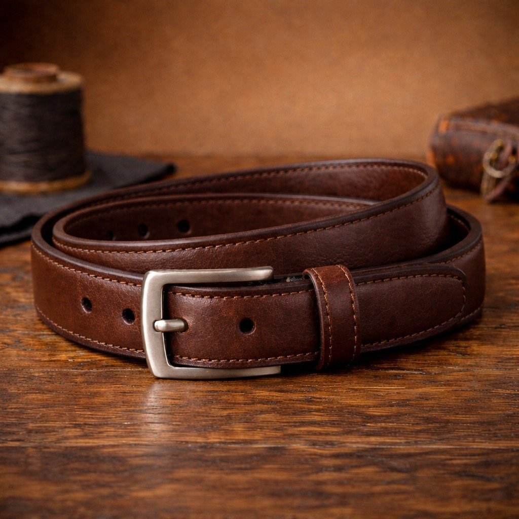 Heritage Full-Grain Leather Belt - Image 3