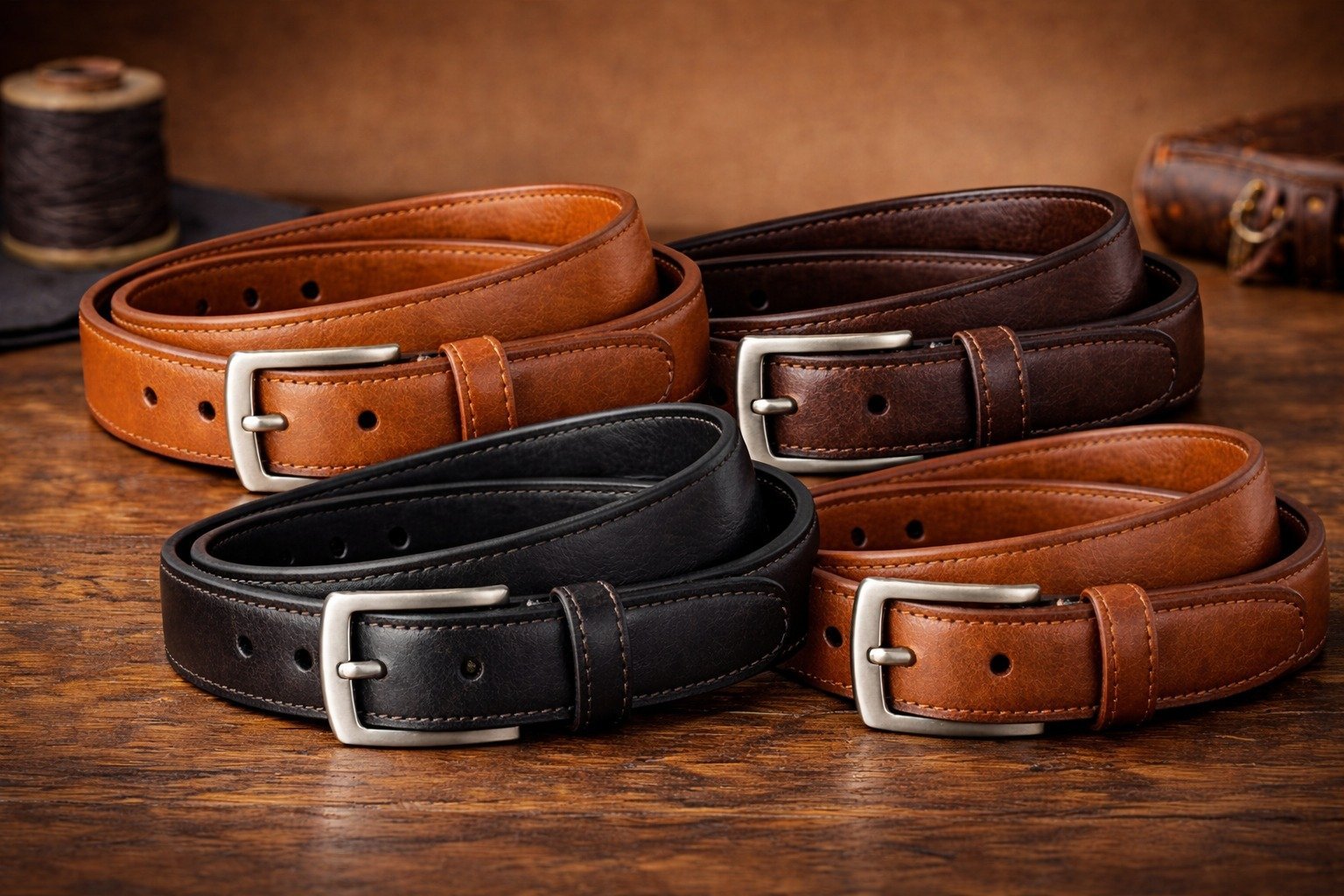Heritage Full-Grain Leather Belt